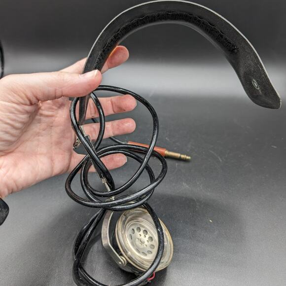 Vintage plug in Linemans Headset Phone line repair Not tested For Parts only - Picture 5 of 6